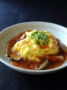 とろとろヴィーガン天津飯