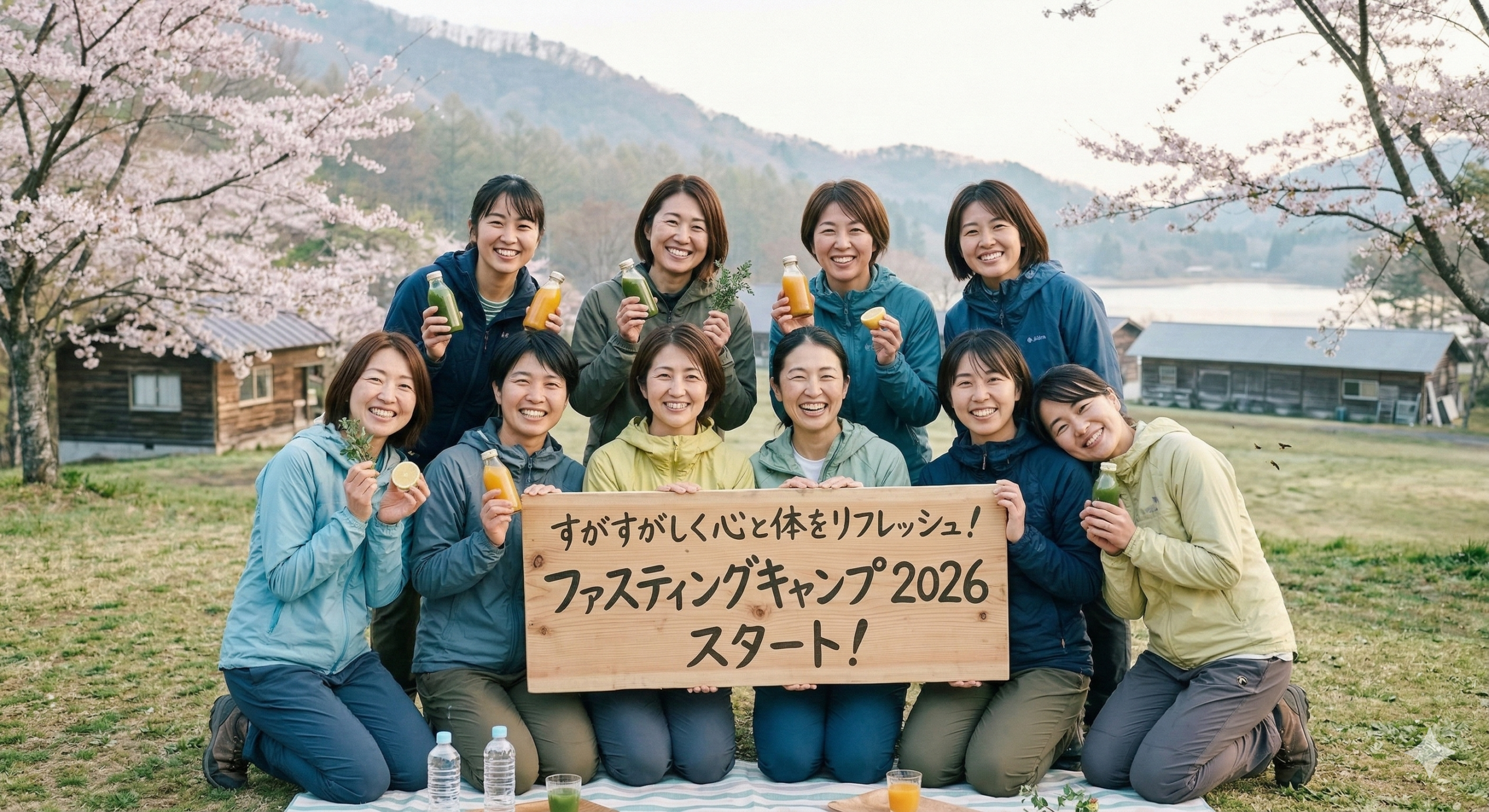 3日間で、未来の私が輝き出す！Fasting Camp 2026 スタート！
