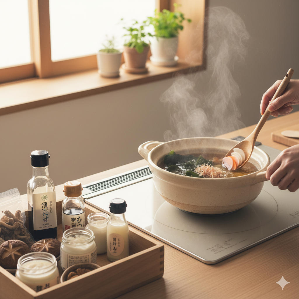 やさしい、無添加のだし