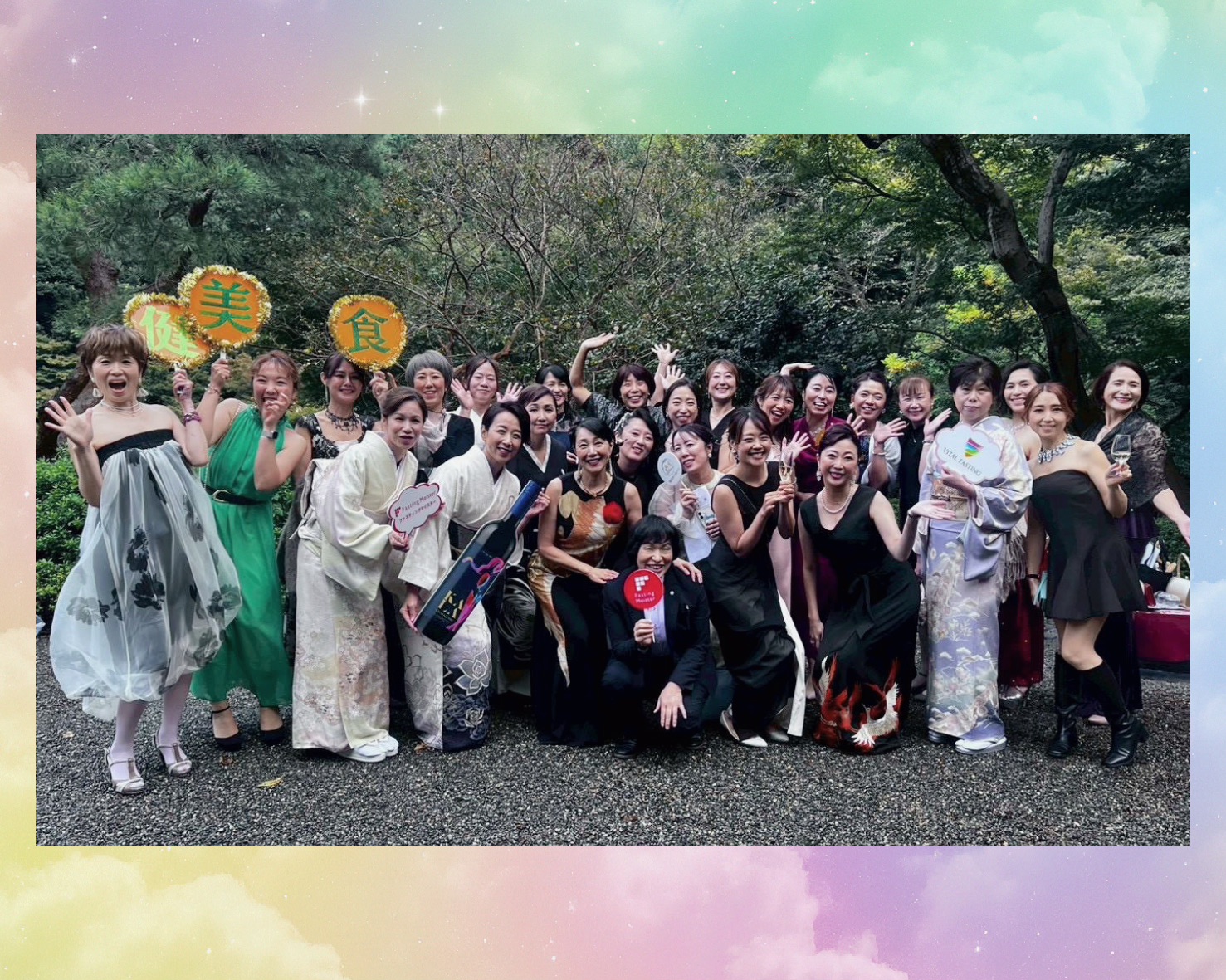 健美食のブラックエプロンが全員集合