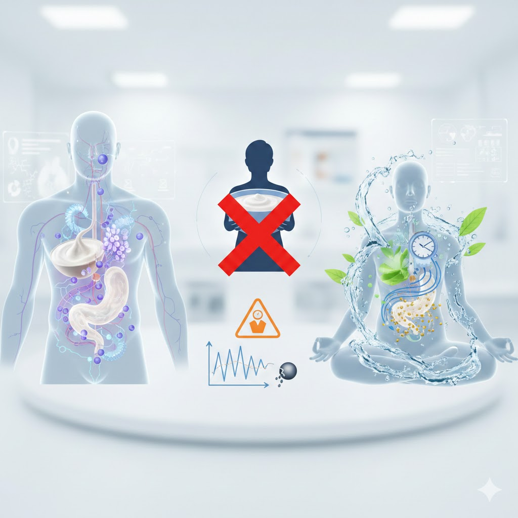 ファスティング中、ヨーグルト